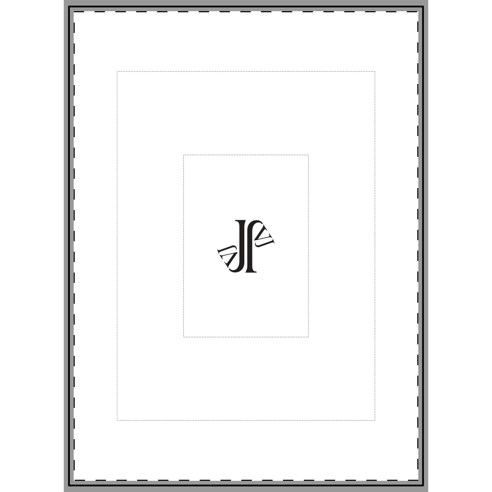 Monogram J Pattern Cotton Comforter