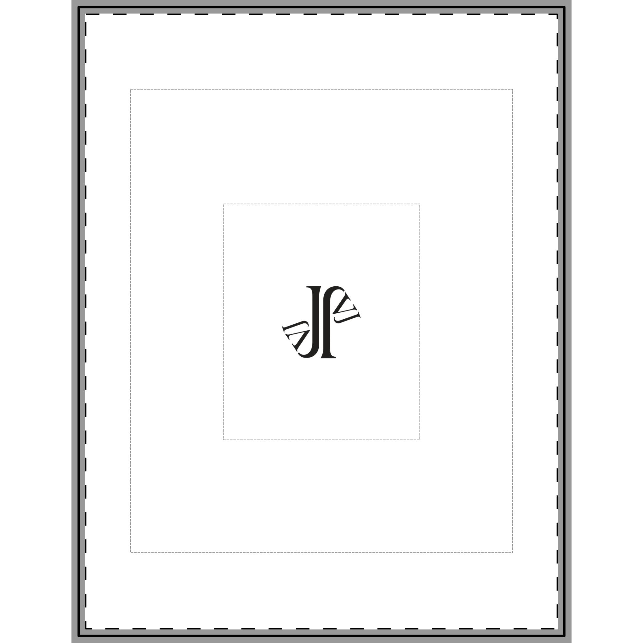 Monogram J Pattern Cotton Comforter