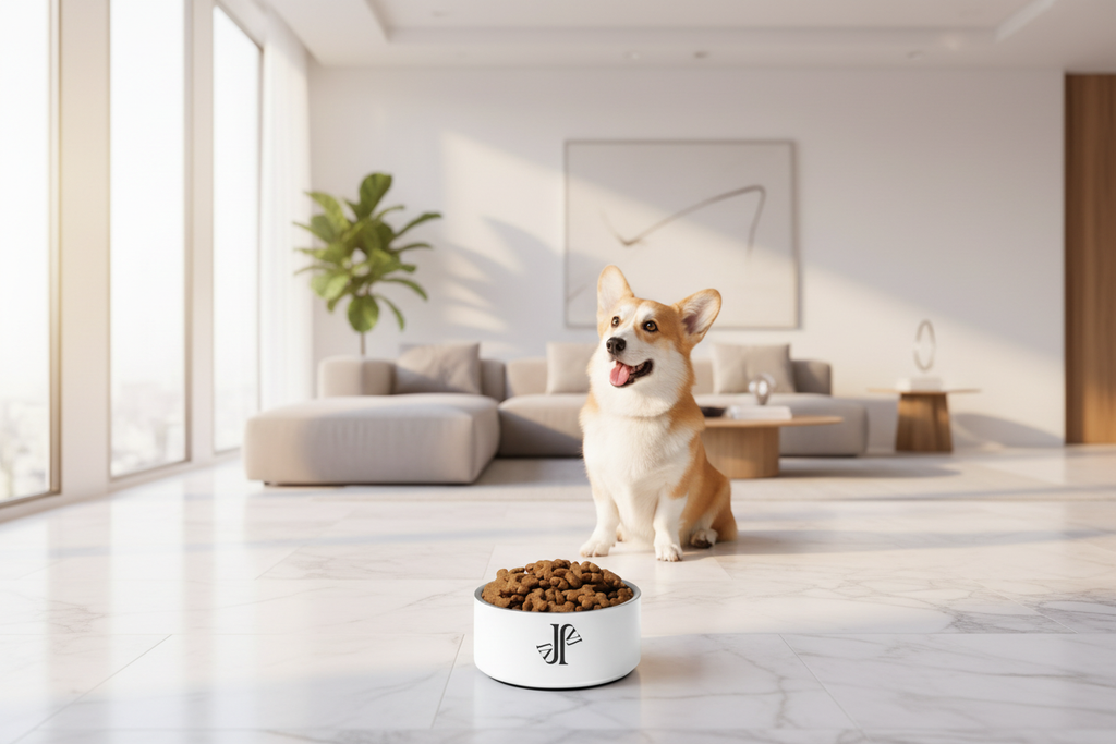 Bol premium en hogar elegante