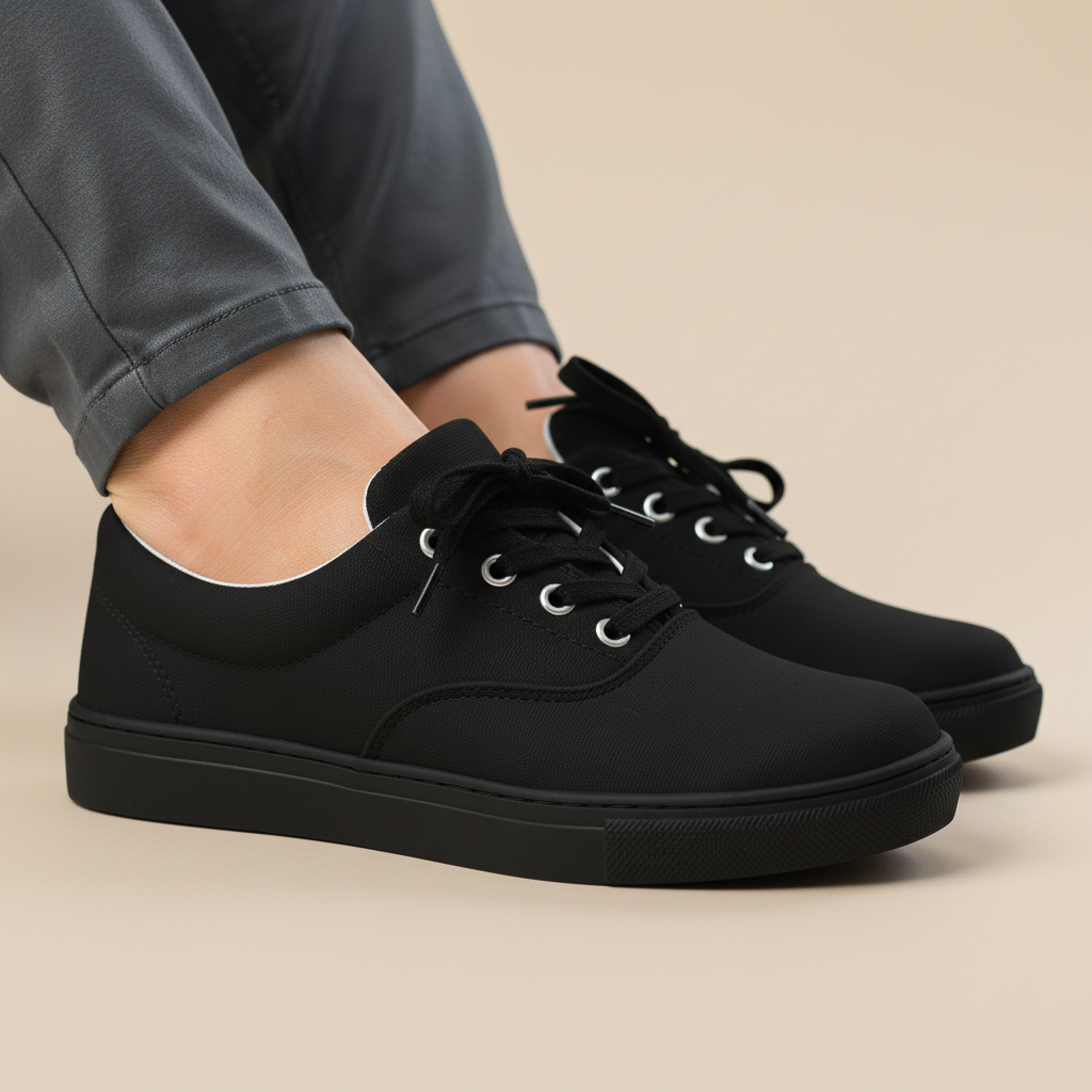 Detalle lateral zapatos