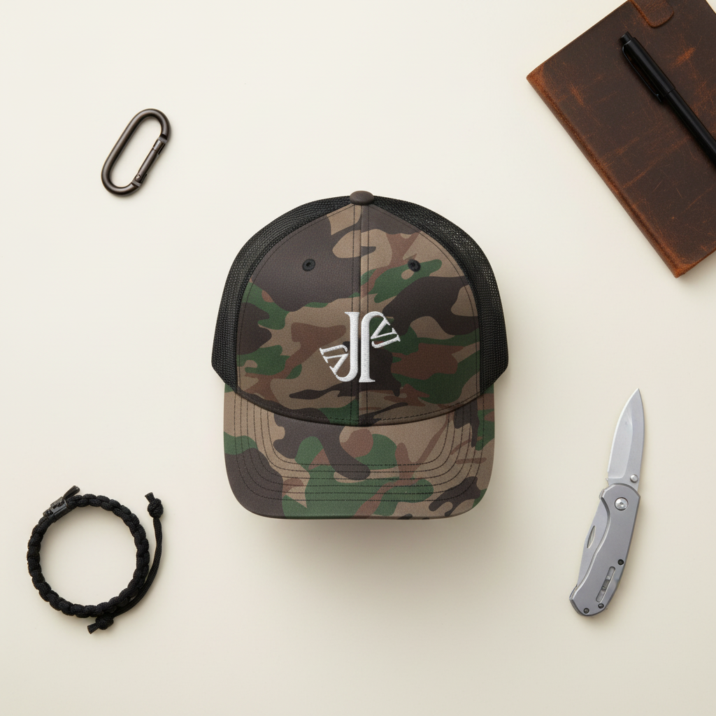 Flat lay vista frontal