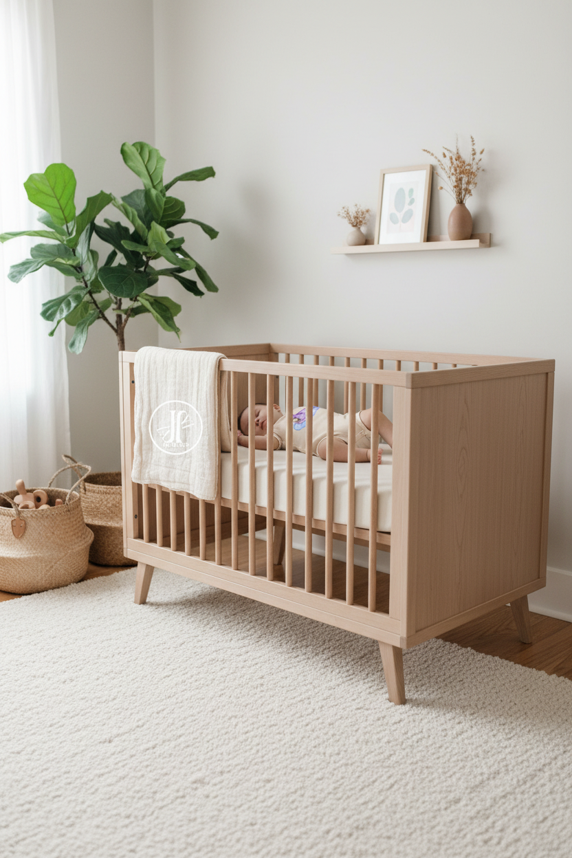 Mockup lifestyle cuna body beige JVJ Brand