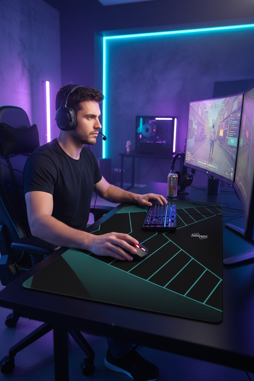 Mockup lifestyle gamer JVJ Brand