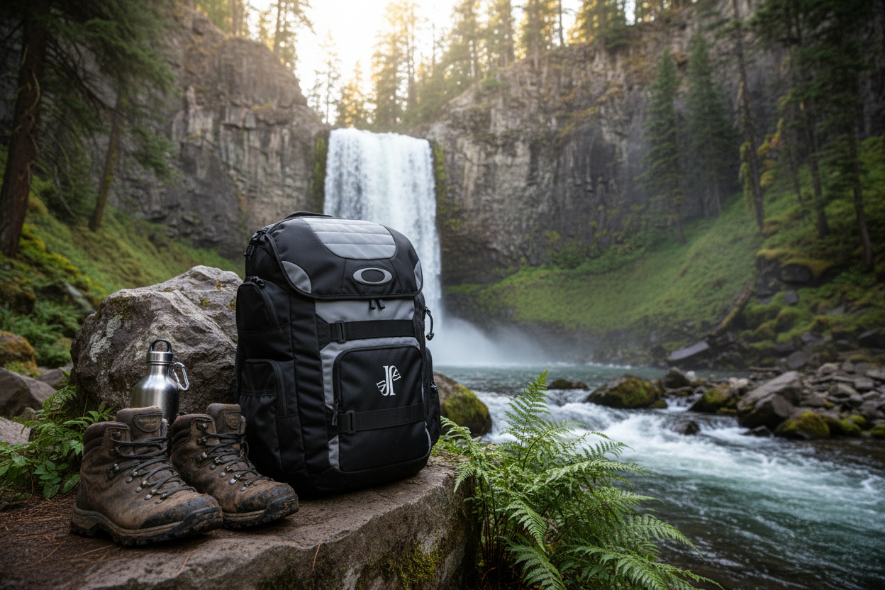 Mockup mochila - Cascada